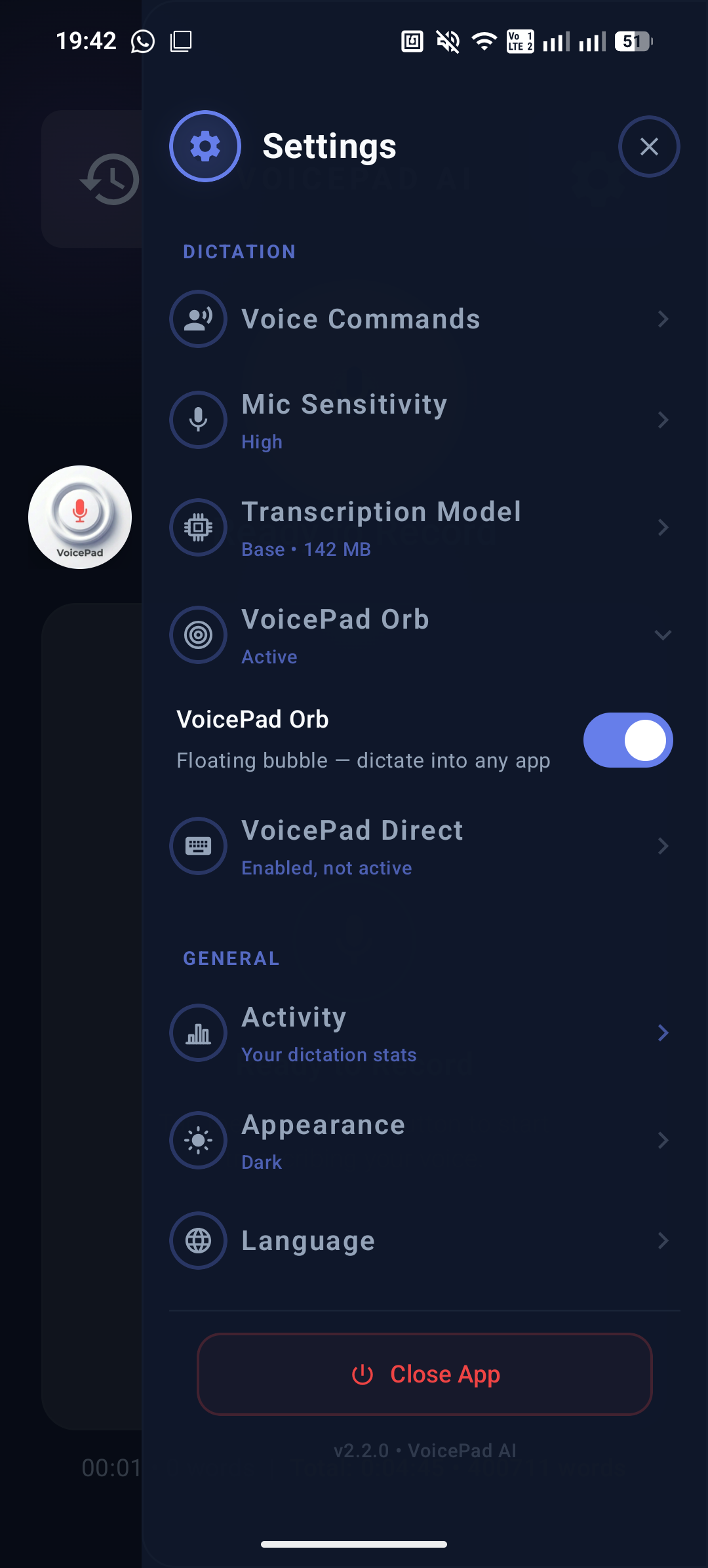 Computer Voice Pad VoicePad AI — Offline Voice Dictation for Windows, Android, iOS & macOS