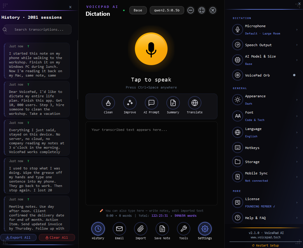 Windows Dark Overview