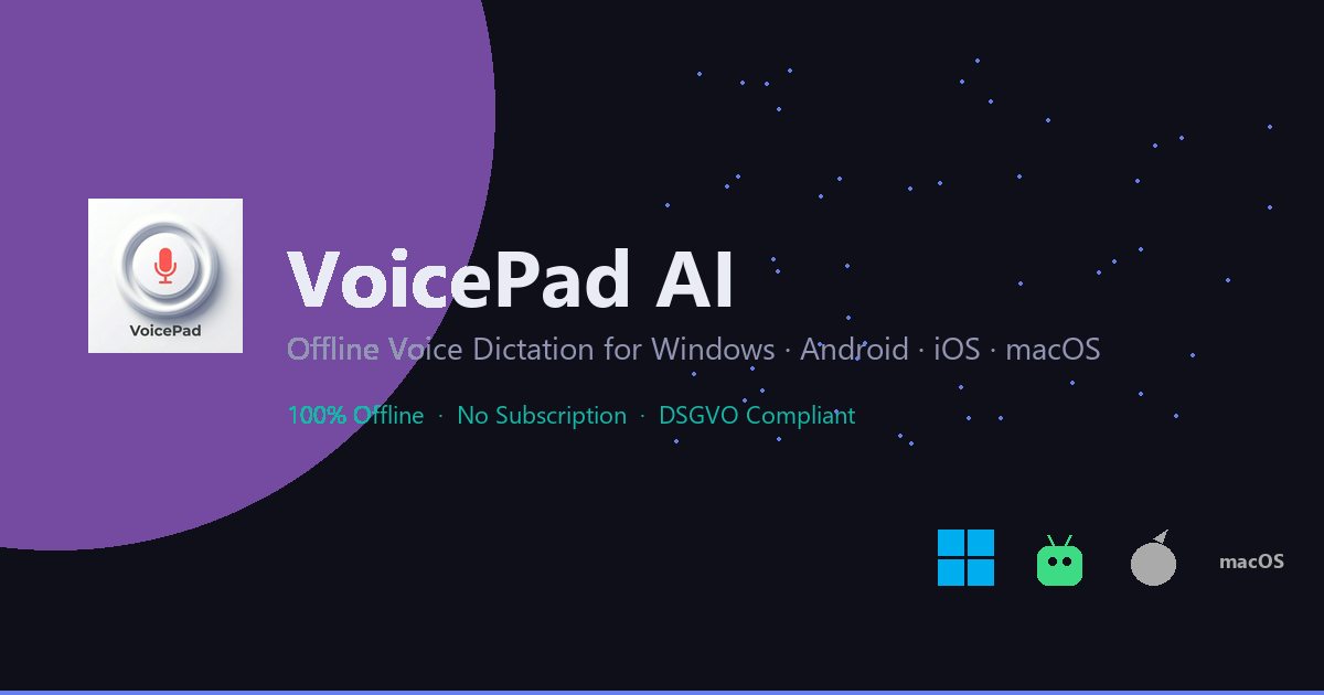VoicePad AI screenshot